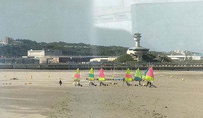 char à voile